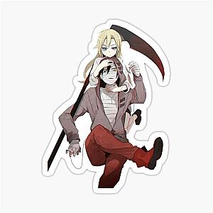 Isaac and Rachel of Angels of Death Sticker