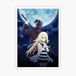 Zack and Rachel The Angels of Death Sticker