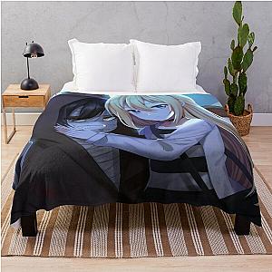 Rachel Gardner Angels of Death Drawing for Otaku Throw Blanket