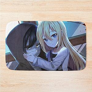 Rachel Gardner Angels of Death Drawing for Otaku Bath Mat