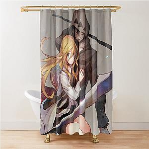 Rachel Gardner Angels of Death Drawing Fan Shower Curtain