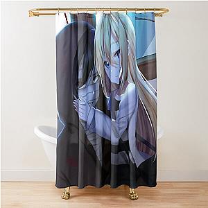 Rachel Gardner Angels of Death Drawing for Otaku Shower Curtain