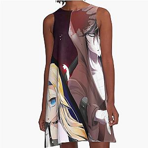 Rachel Gardner's Angels of Death Painting Art A-Lined Dress