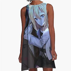 Rachel Gardner Angels of Death Drawing for A-Line Dress