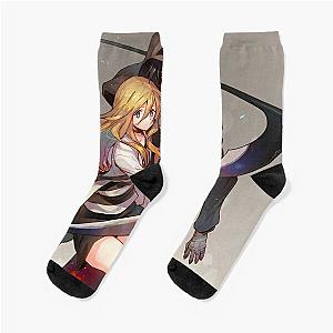 Rachel Gardner Angels of Death Drawing for Fan Socks
