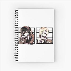 Isaac and Rachel - Angels of Death Spiral Notebook