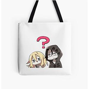 Angels of Death Rachel and Zach Inquiring All Over Print Tote Bag