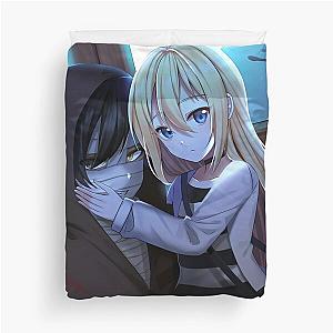 Rachel Gardner Angels of Death Drawing For Otaku Duvet Cover