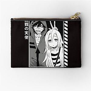 cute angels of death  Zipper Pouch