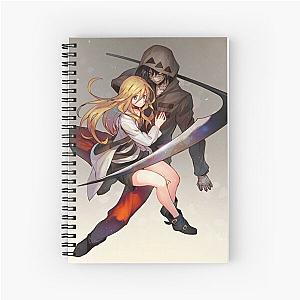 Rachel Gardner Angels of Death Drawing For Fan Spiral Notebook