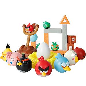Angry Birds Building Blocks Slingshot Catapult Interactive Toy Sets