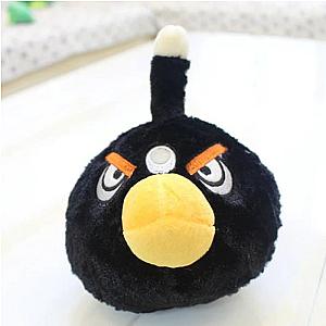 15-30cm Black Bomb Bird Angry Birds Toy Plush