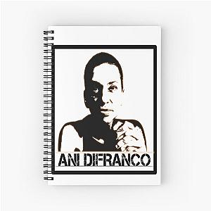 Ani Difranco Vintage Classic Singer Spiral Notebook