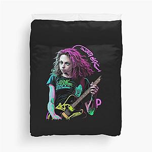 ani difranco Duvet Cover