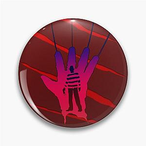 of Nightmare Dream Slasher Maniac Retro Colours Pin