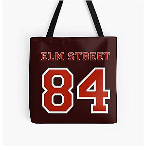 Elm Street Jersey - Nightmare '84 All Over Print Tote Bag