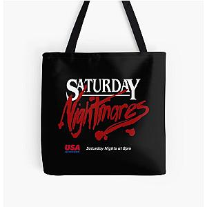 Saturday Nightmares All Over Print Tote Bag