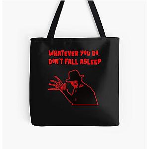 Nightmare 80s horror movies quotes  All Over Print Tote Bag