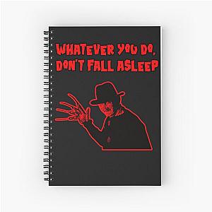 Nightmare 80s horror movies quotes  Spiral Notebook