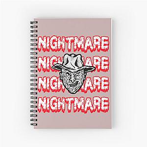 Scary Head Nightmare Spiral Notebook