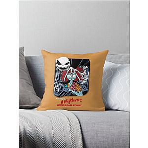 A Nightmare On Scream Street   Throw Pillow