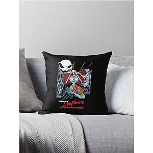 A Nightmare On Scream Street Throw Pillow