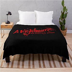 A Nightmare on Slasher Film - A Nightmare on Movie Throw Blanket