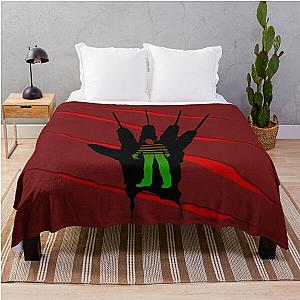 Nightmare Dream Slasher Maniac  Throw Blanket