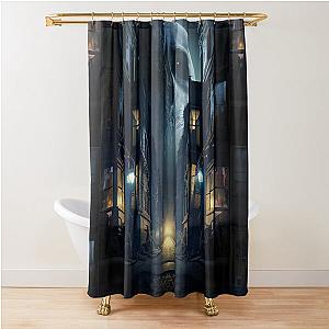 Nightmare Street Shower Curtain