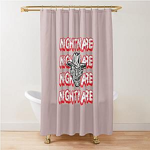 Scary Head Nightmare Shower Curtain