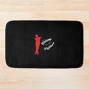 Welcome To My Nightmare- Perfect Gift- Freddy Krueger Gift Bath Mat