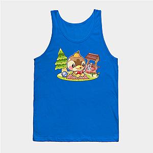 Animal Crossing Tank Tops - Orange Girl Tank Top TP2712