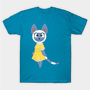 Animal Crossing T-Shirts - Mitzi in a yellow dress T-Shirt TP2712