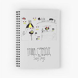 Animal Collective Sung Tongs Concept Art Spiral Notebook