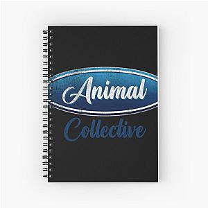 Animal Collective Mashup Spiral Notebook