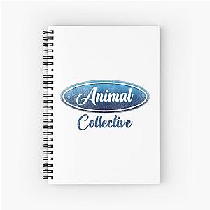 Animal Collective Mashup Spiral Notebook