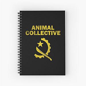 Animal Collective Mashup Style Spiral Notebook