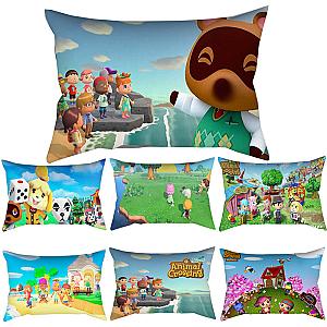 Animal Crossing Game Print No Pillow Insert Pillow Case