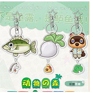 Animal Crossing Cartoon Keychains