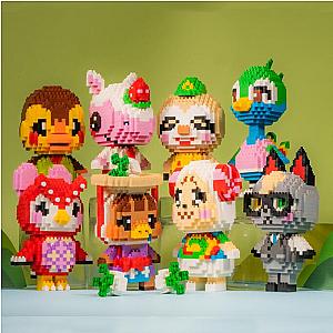 Animal Crossing Game Characters Building Blocks