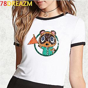 Animal Crossing New Horizons Game Cartoon Print T-Shirt