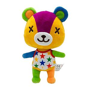 20cm Yellow Stitches Bear Animal Crossing Soft Toy Plush