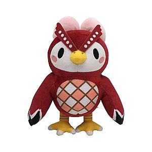 20cm Red Celeste Owl Animal Crossing Soft Toy Plush