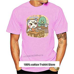 Animal Crossing Brewster Pigeons Cafe Cartoon Print T-shirt