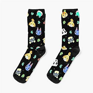 Animal Crossing Socks-Animal Crossing Pattern Socks RB3004