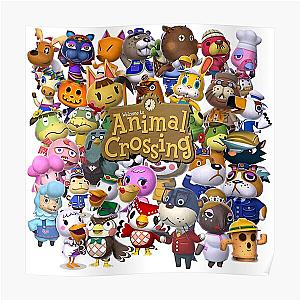 Animal Crossing Posters - Animal Crossing Collage Poster RB3004