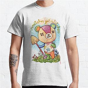 Animal Crossing T-Shirts - Snitches Get Stitches Classic T-Shirts RB3004