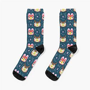 Animal Crossing Socks-Celeste and Blathers Socks RB3004