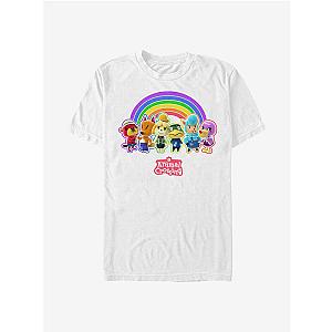 Animal Crossing T-Shirts - Animal Crossing Cute Rainbow Lineup Classic T-shirt