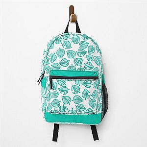 Animal Crossing Backpacks - Nook Leaf White Backpack RB3004